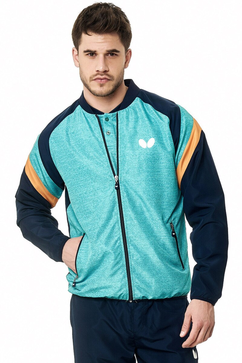 Atamy Tracksuit: Jacket, Green, Model 2